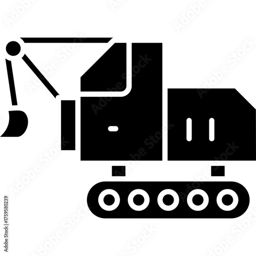ExcavatorIcon Vector Element
