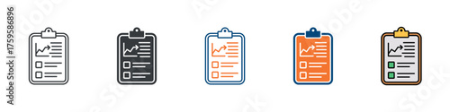 Result Icon Set Multiple Style Collection 
