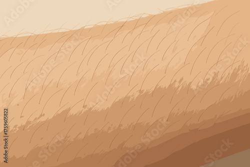 Pores skin soft shading illustration details fine vector detailed natural forearm follicles