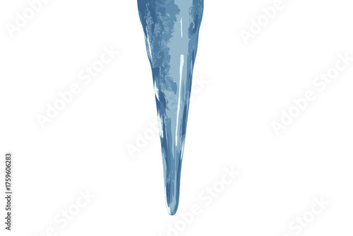 Patterns vector detail light realistic blue illustration frozen icy refractions stalactite