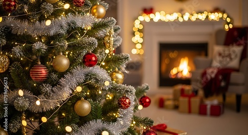 decorated christmas tree