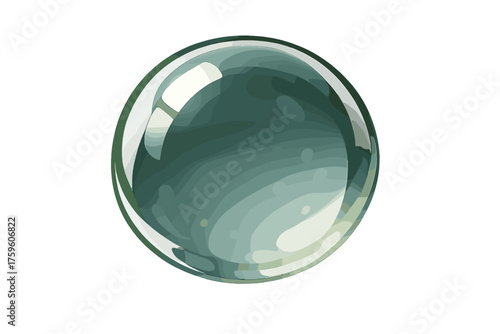 Dew effect vector perfect highlights dewdrop creating glossy spherical illustration tension
