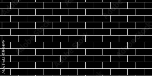 Pavement seamless mosaic stone concrete wall surface tiles. subway vector block rock white brick wall texture background.	
