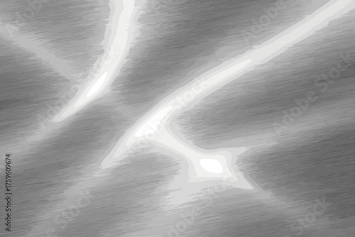 Background steel gradient stainless highly surface reflective vector metallic mirror reflections illustration
