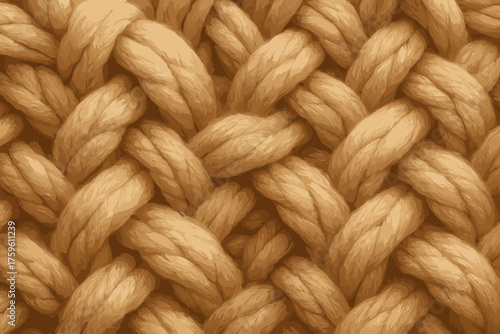 Surface soft warm vector illustration detail texture wool threads photorealistic fibers