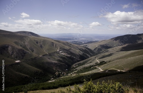 Wallpaper Mural mountain landscape with blue sky Torontodigital.ca
