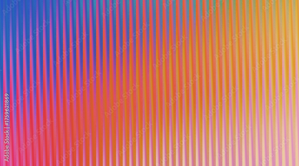 Obraz premium Vibrant abstract background with vertical lines and a colorful gradient effect