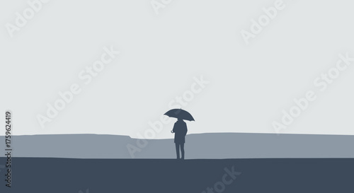 flamingo on the beach