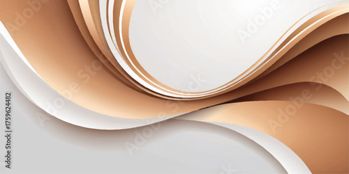 An abstract background vector with place for information on an open book or magazine cover representing education and business knowledge