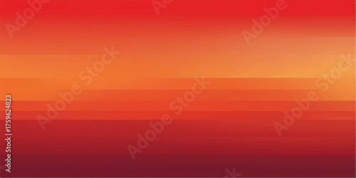 Abstract colorful sky with red and orange clouds at sunset, featuring a beautiful cloudscape texture and light