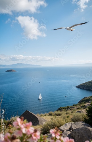 Wallpaper Mural sea and sky Torontodigital.ca