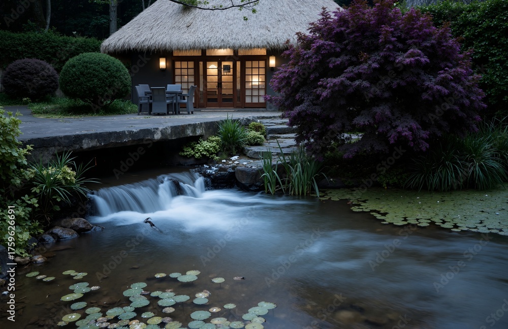 custom made wallpaper toronto digitalwaterfall in the garden