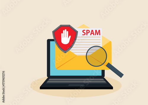 Digital spam alert 
