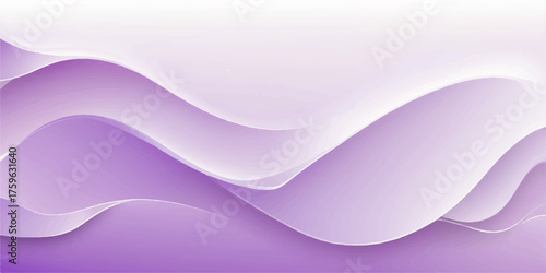 Abstract digital design features smooth blue and purple curves creating a vibrant wave pattern backdrop