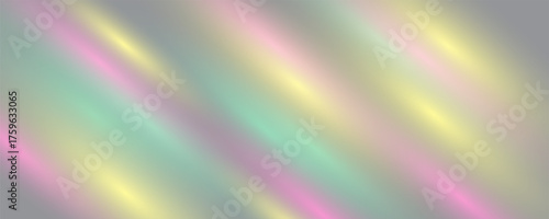 Rainbow light prism effect, transparent background. Holographic reflection, crystal glare leak shadow overlay. Vector illustration.