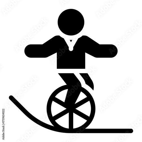 equilibrium glyph icon