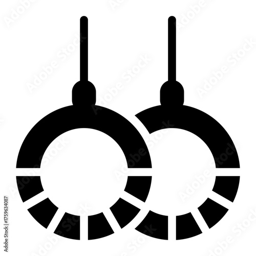 rings glyph icon
