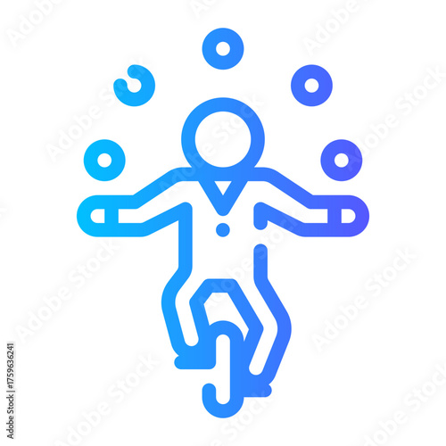 circus gradient icon