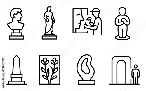 Sculptor Icons Grid