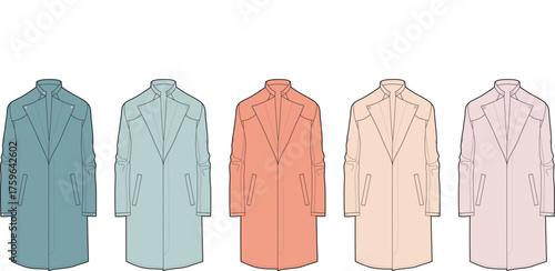 Coats in Different Colors A Palette of Wardrobe Essentials