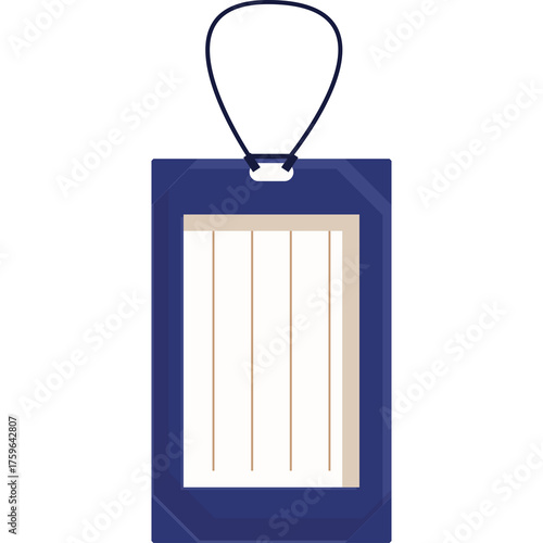 Luggage Tag clip art preview