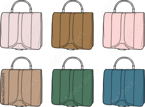 Colorful Suitcase Collection A Variety of Luggage Options for Travel and Transport Purposes