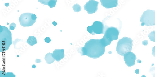 green bokeh abstract background. Modern realistic seamless glitters background. Colourful glowing Christmas garland.Bright rain of heart shaped drops. Festive banner decoration element for design.