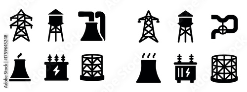 Industrial Icon Grid