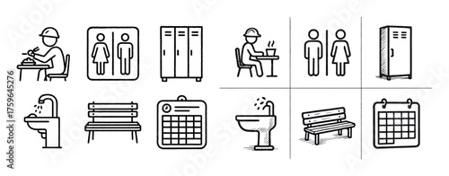 Industrial Icons Grid