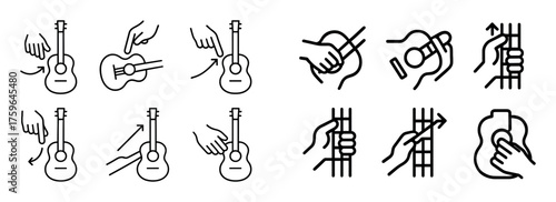 Guitar Technique Icons