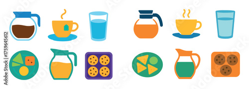 Business Refreshments Icons