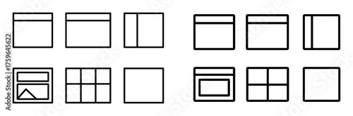 Minimalist Web Design Icons