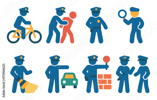 Police Activity Icons