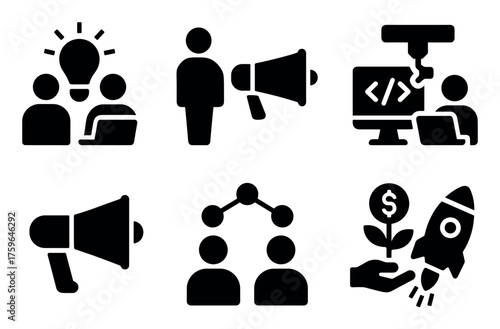 Startup Activities Icons
