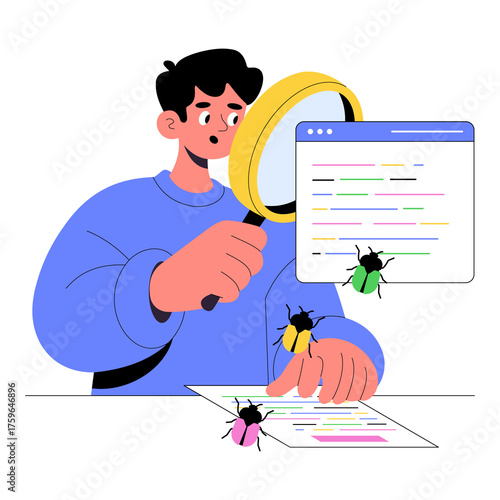 Finding unexpected bugs through creative testing approaches PNG File On Transparent Background
