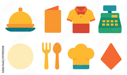 Restaurant Icon Set