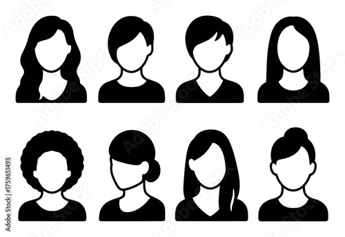 Trendy Haircut Icons