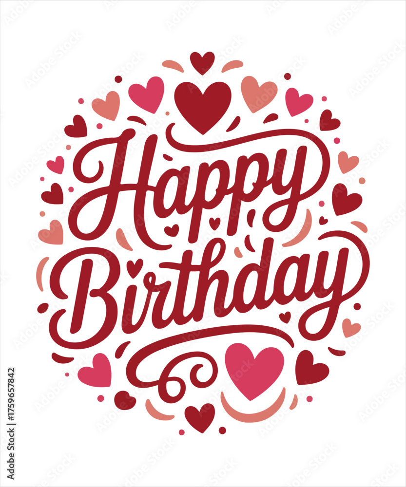 Fototapeta premium Happy birthday 