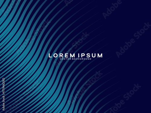 Premium background design with dark blue luxury motif. Vector horizontal template, for digital lux business banners, contemporary formal invitations, luxury vouchers, gift certificates, etc.	
