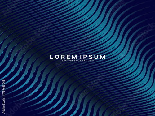 Premium background design with dark blue luxury motif. Vector horizontal template, for digital lux business banners, contemporary formal invitations, luxury vouchers, gift certificates, etc.	
