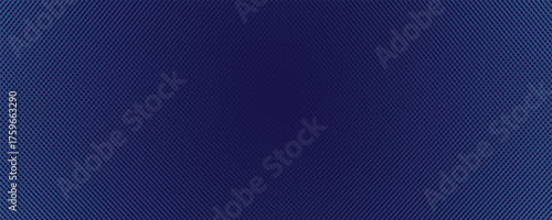 Dark blue abstract background. Modern lines pattern in gradien. Premium stripe texture for banner, business backdrop. horizontal vector template
