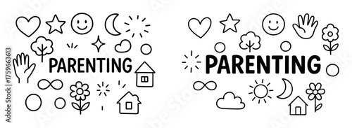 Parenting Icons Doodle