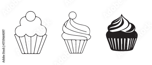 Cupcake Vector Pack