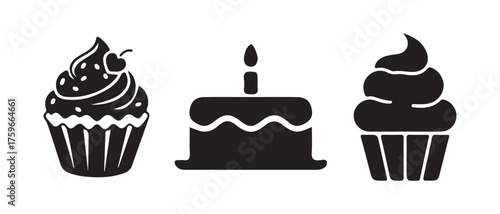 Cupcake Dessert Illustration