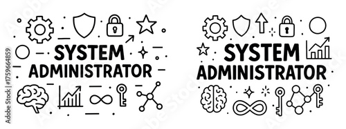 System Administrator Doodle