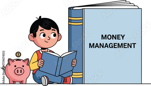 Young Student Learns Money Management Skills