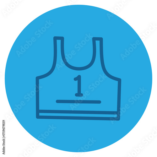 Running icon illustration