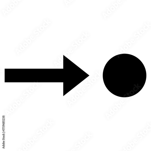 Sliding arrow icon
