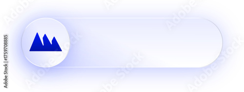 Glowing Mountains Button