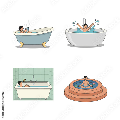 Luxurious Bathtub Designs for a Relaxing Spa Experience at Home